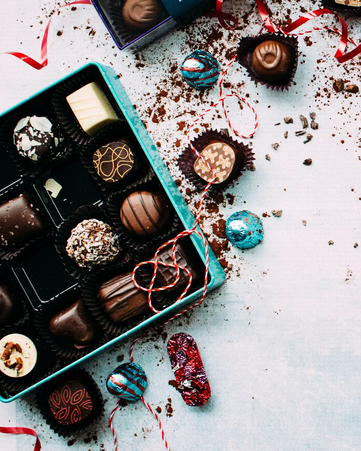 A mouthwatering image of a wide assortment of Costco chocolates, showcasing the store's varied chocolate offerings and appealing to chocolate lovers and bargain hunters alike.
