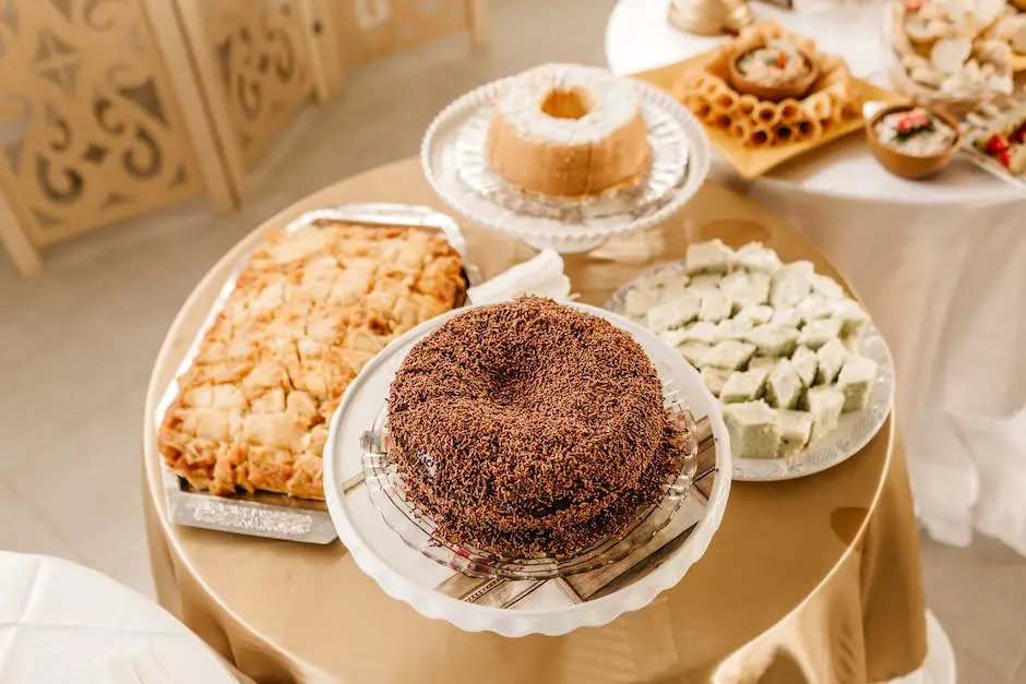 A variety of gluten-free desserts displayed on a table.