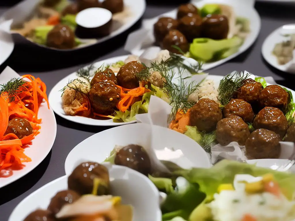 At the IKEA Restaurant in Richmond, guests can enjoy a variety of delicious dishes including Swedish meatballs, Gravad Lax, vegetable balls and an assortment of desserts to satisfy their sweet cravings.