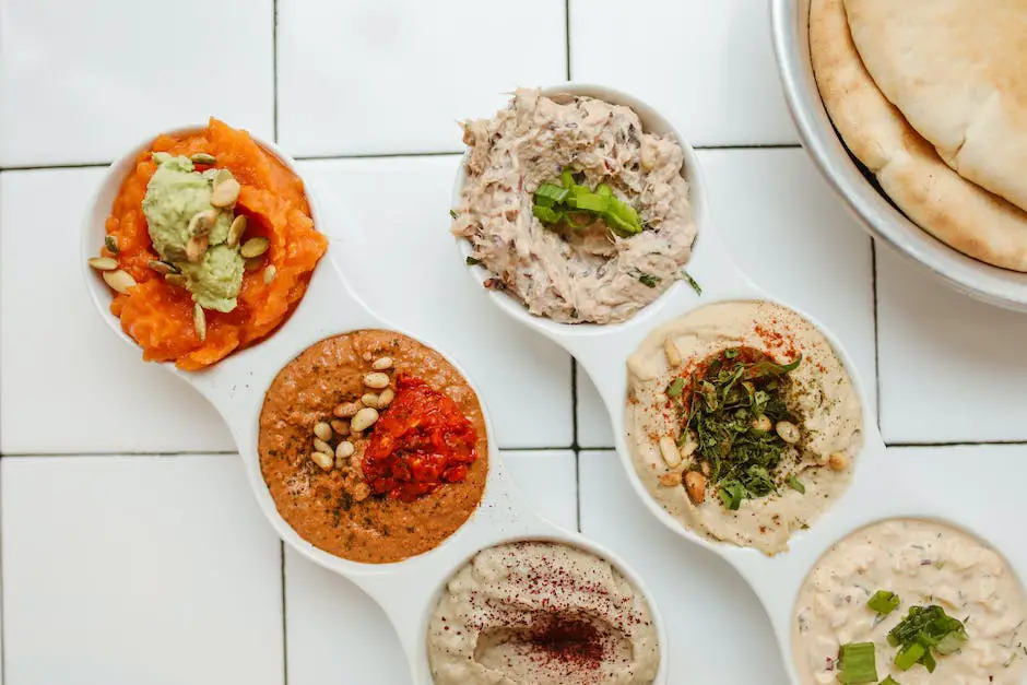 A variety of dips and spreads for different occasions and tastes