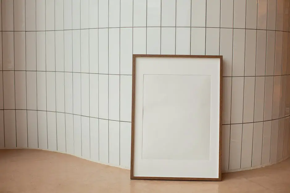 Image of the IKEA Hovet mirror, showing its sleek aluminum frame and large size.