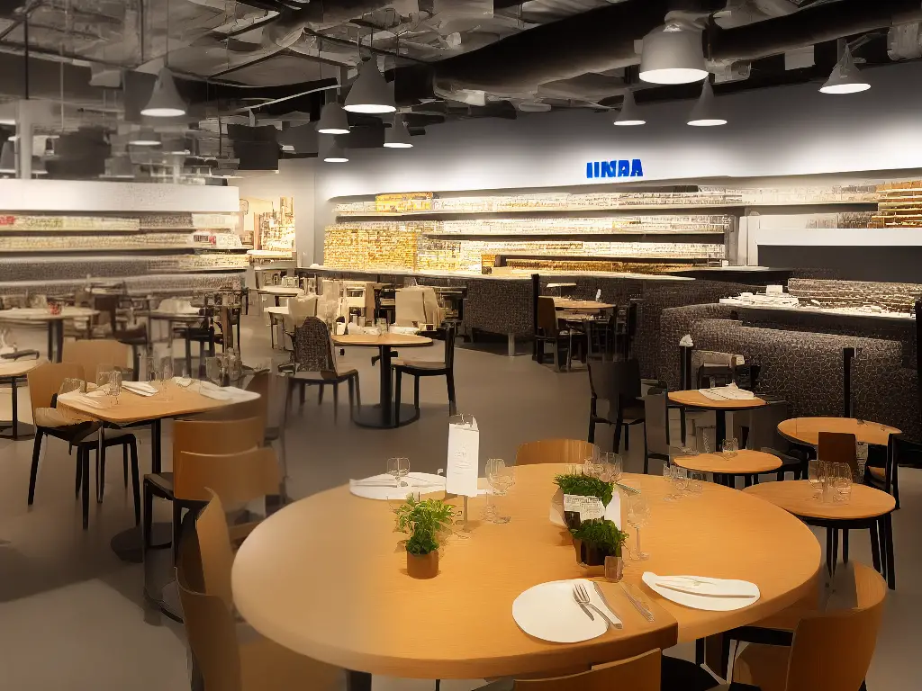The IKEA restaurant in Tempe, Arizona, is committed to sustainable and environmentally friendly practices such as waste reduction, using eco-friendly materials, and energy conservation.