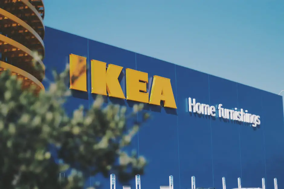 An image of the iconic IKEA store exterior, depicting the store's origins and legacy.