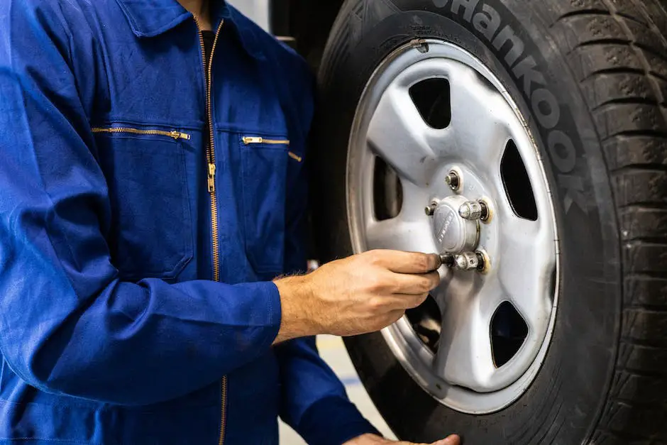 A customer receiving tire service at Costco's Tire Center