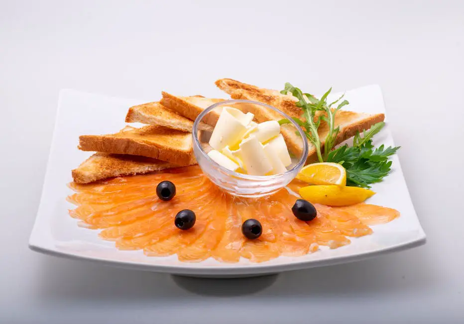 Image of various gourmet smoked salmon dishes