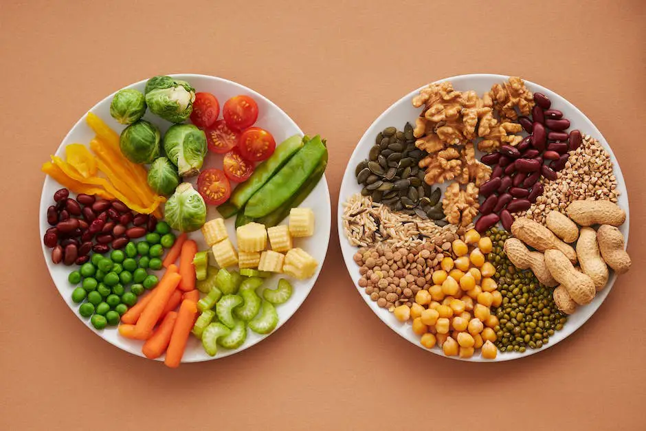 Image depicting IKEA's commitment to health and sustainability in food, showing a variety of plant-based dishes and ingredients.